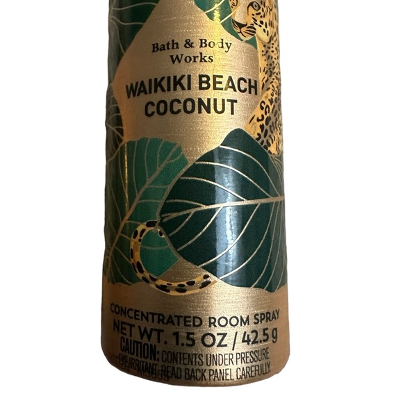 Bath & Body Works Pure Wonder Body Cream 2.5oz -Waikiki Beach Coconut Room Spray - Picture 4 of 6